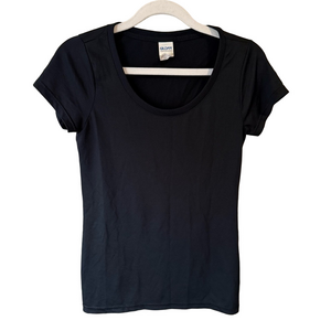 Gildan Black Fitted Short Sleeve Tee Women’s XS